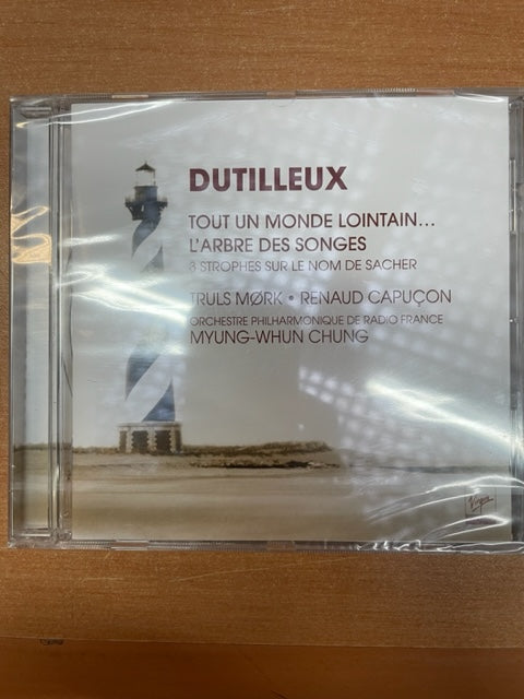 CD Dutilleux Tout Un Monde Lointain... L'Arbre Des Songes 3 Strophes Sur Le Nom De Sacher