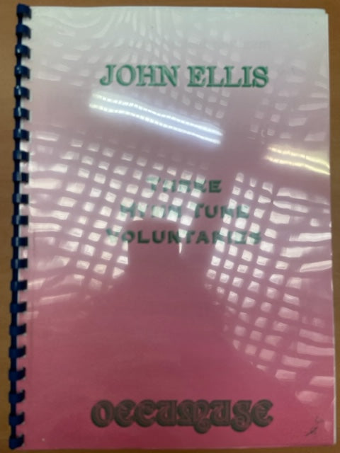 Partition de John ELLIS 	3Hymn tune voluntaries pour orgue