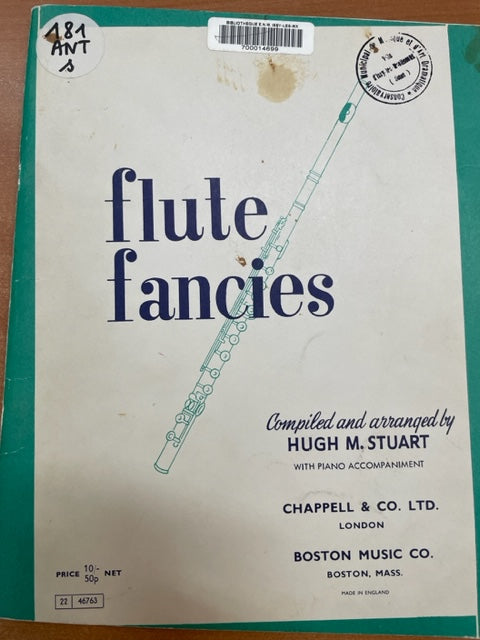 Flute fancies, compiled by Hugh Stuart partition pour flute et piano