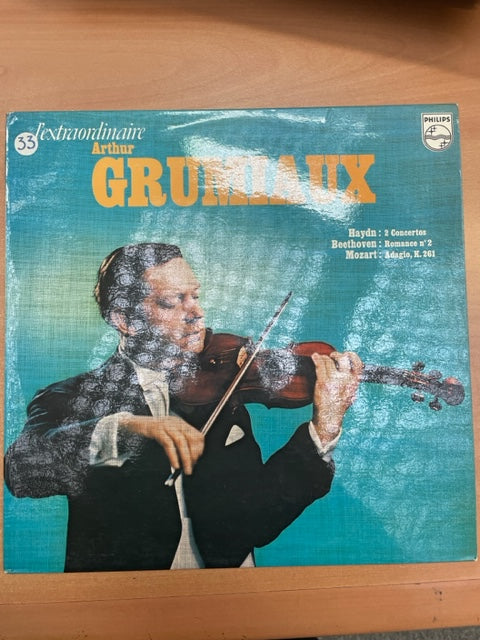 Vinyle l'extraordinaire Arthur Grumiaux Haydn Concertos n° 1 & 2 - Mozart Adagio - Beethoven Romance n° 2