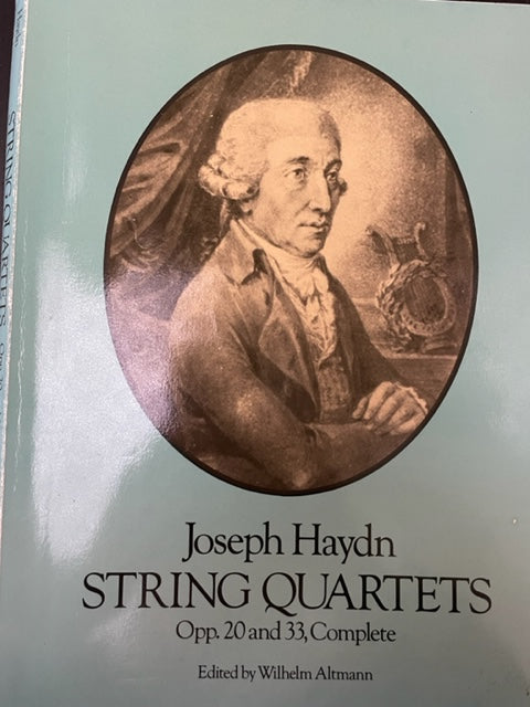 HAYDN Joseph Conducteur String quartets op. 20 et 33