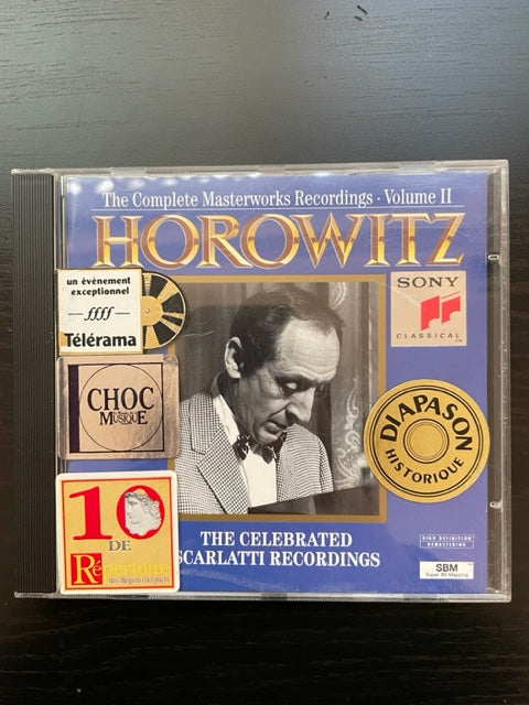 CD Domenico Scarlatti 18 Keyboard sonatas Vladimir Horowitz au piano