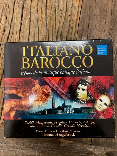 CD Thomas Hengelbrock Italiano barocco Trésors de la musique baroque italienne