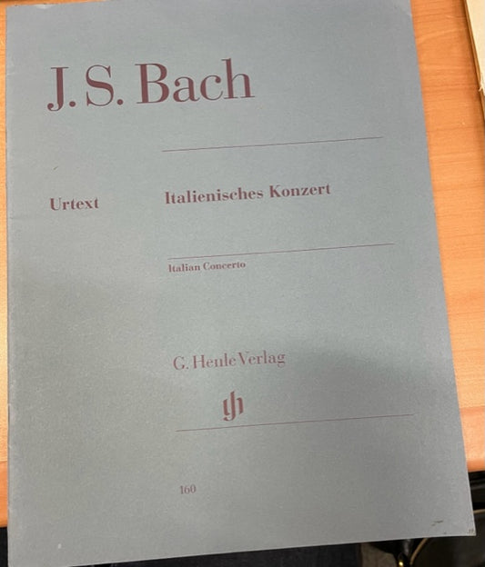 J.S Bach Italienisches Konzert BWV 971 partition piano