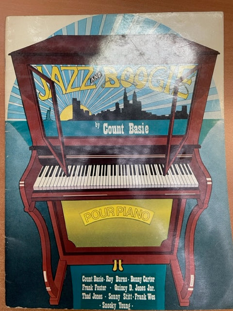 Count Basie Jazz and Boogie partition piano