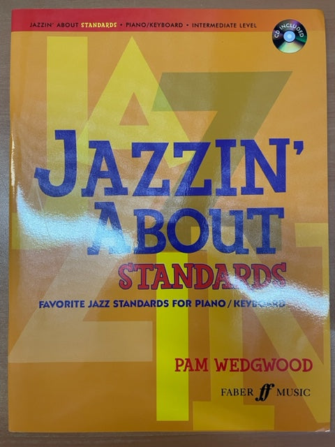 Pamela Wedgwood Jazzin' About Standards partition piano avec CD