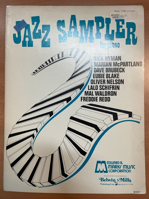 Jazz sampler for piano Solos partition piano