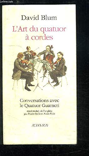 Blum D L'art du quatuor à cordes