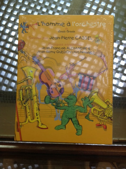 L'homme à l'orchestre livre avec CD de Louis Cervin