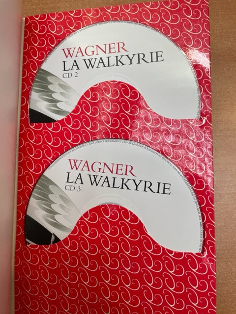 Wagner La Walkyrie Livret bilingue + 3 CD