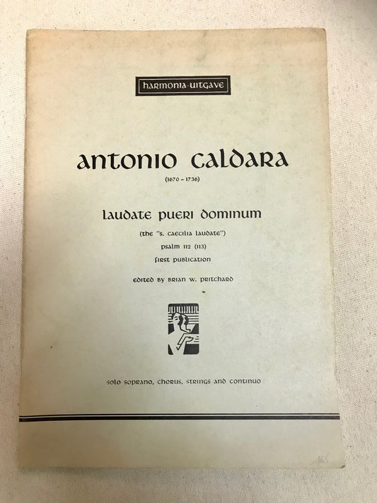 Antonio Caldara Laudate pueri dominum Psaume 112