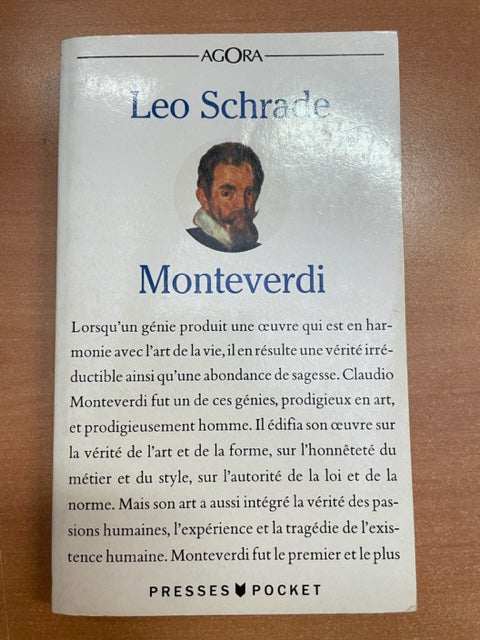 Monteverdi livre de Léo Schrade