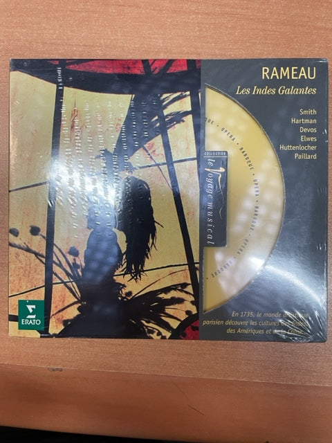 CD Jean Philippe Rameau les Indes Galantes extraits opéra ballet en un prologue et quatre actes