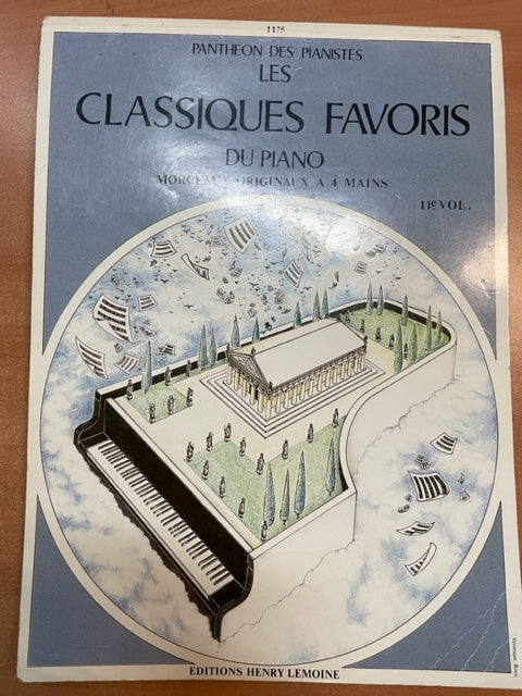 Classiques favoris volume 11 Morceaux originaux à 4 mains