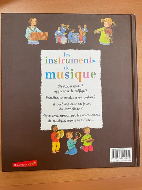 Clément Claude Les instruments de musique