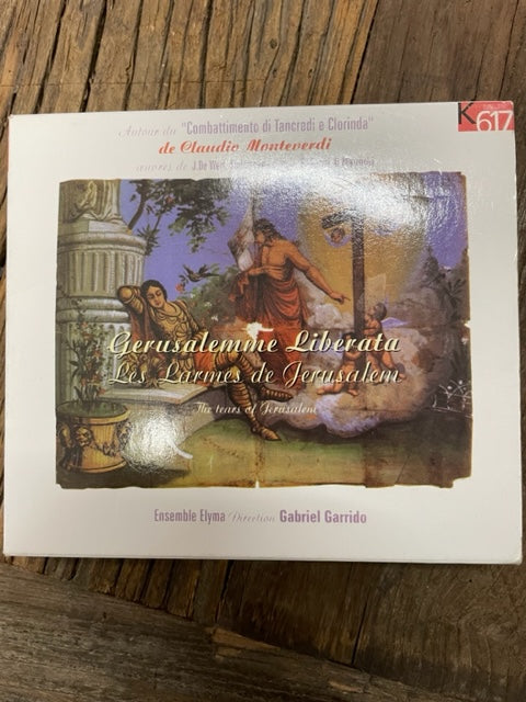 CD Claudio Monteverdi Les Larmes de Jérusalem