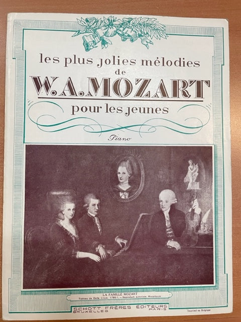 Mozart Les plus jolies mélodies de Mozart pour les jeunes partition piano- 3000 partitions, livres et vinyles d'occasion  en vente sur notre site internet gastonmusicclub.fr Gaston Music Store