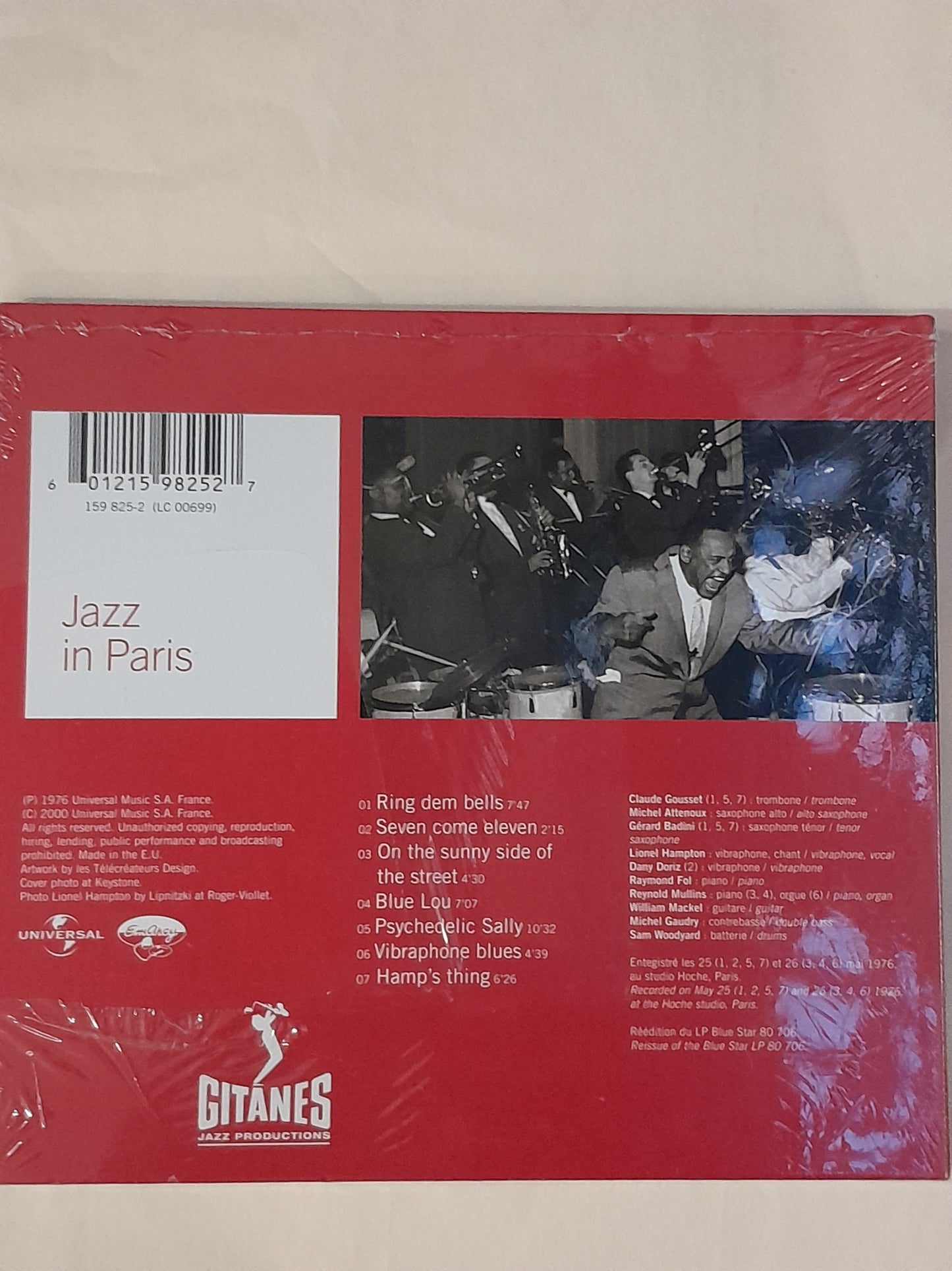 CD Lionel Hampton Ring dem vibes Jazz in Paris