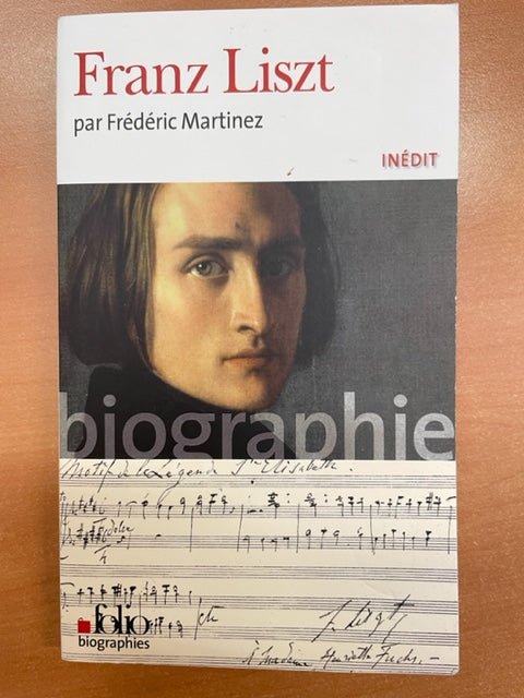 Franz Liszt livre de Franz Martinez