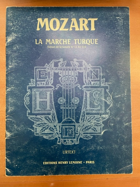 Mozart La marche turque, extrait de la Sonate n°11 KV 331 pour piano