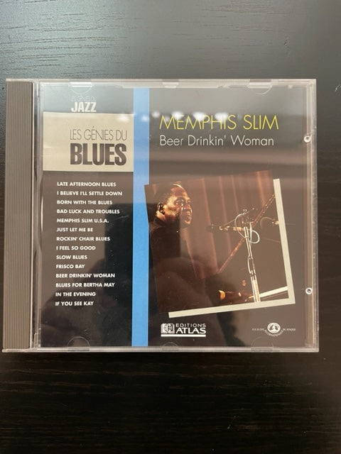 CD Memphis Slim Beer Drinking Woman