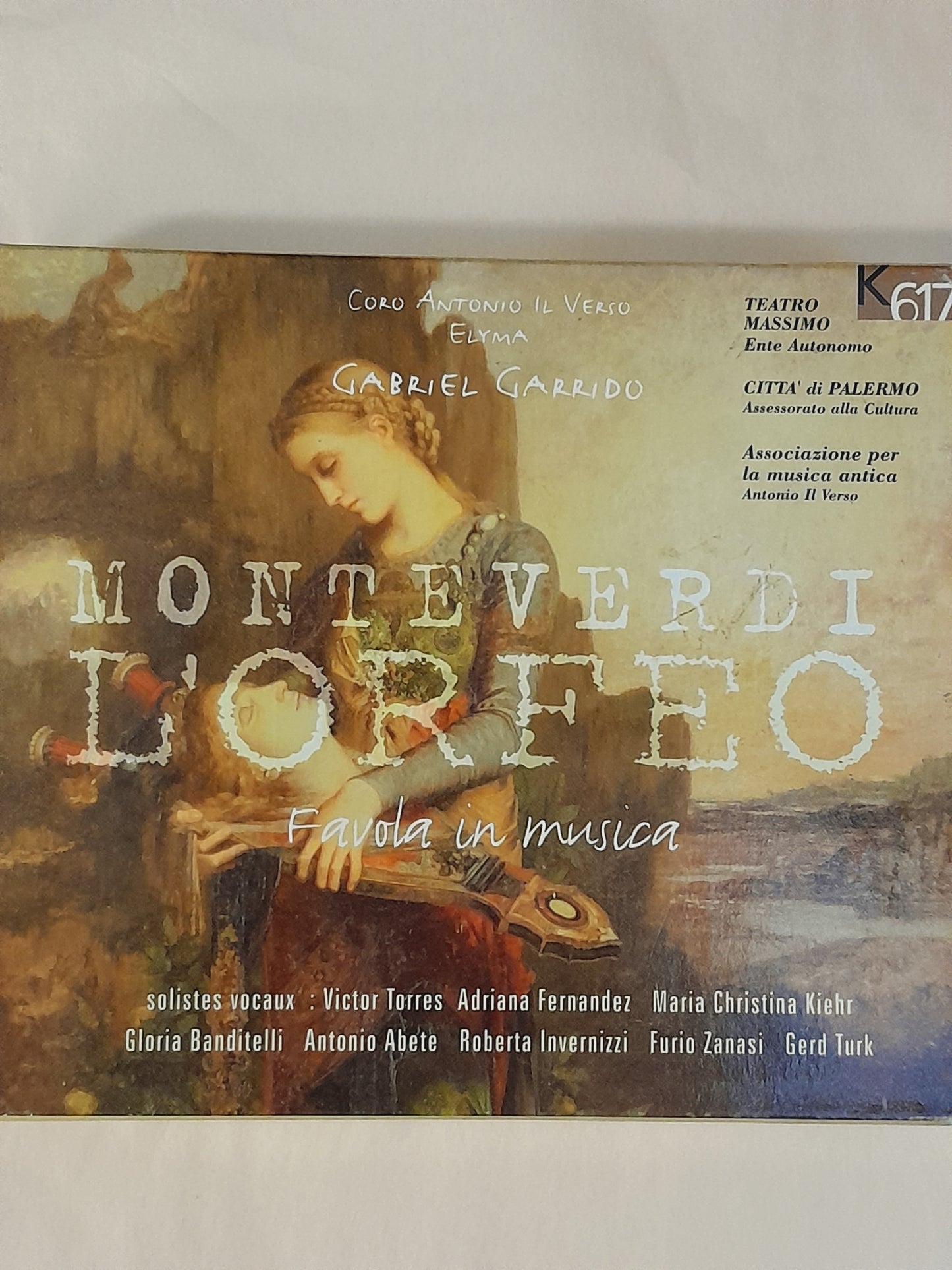 CD Claudio Monteverdi L'Orfeo - Favola in musica (2 CD)