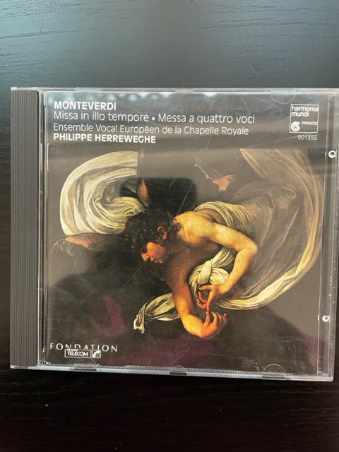 CD Claudio Monteverdi Messa a quattro voci direction Philippe Herreweghe