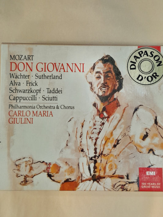 Coffret 3 CD Don Giovanni de Mozart sous la direction C.M.Giulini