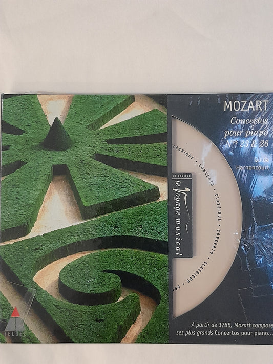 CD Mozart W.A. Concertos pour piano n° 23 et 26 Friedrich Gulda au piano