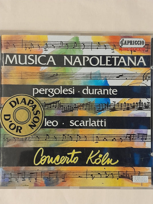 CD Musica napoletana - Giovanni Battista Pergolesi