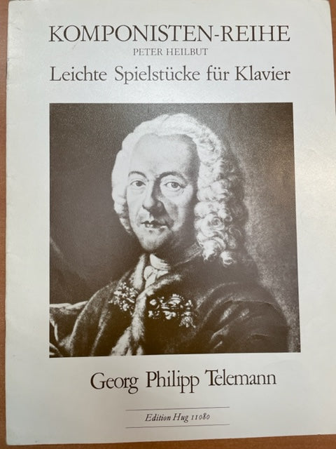 Georg Philipp Telemann Leichte Spiestücke für Klavier partition