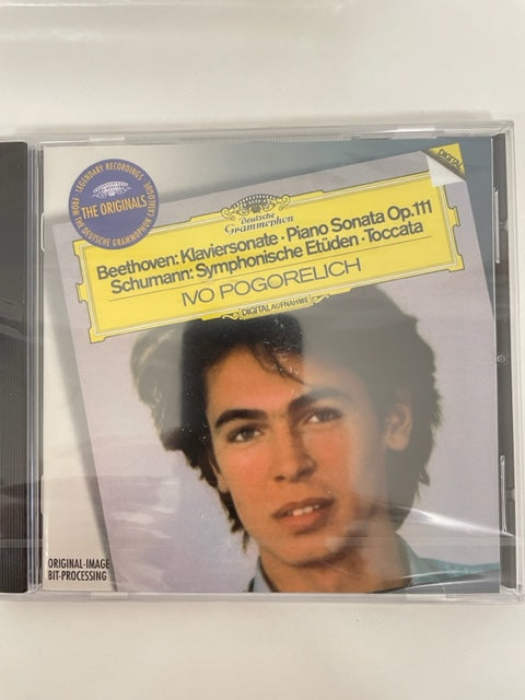 CD Beethoven et Schumann Piano sonata Opus 111 - Symphonische étude