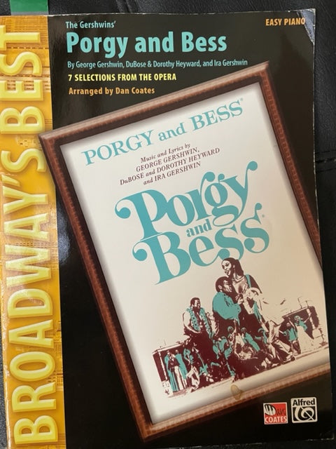 George Gershwin Porgy and Bess - 7 selections from the Opera partition piano