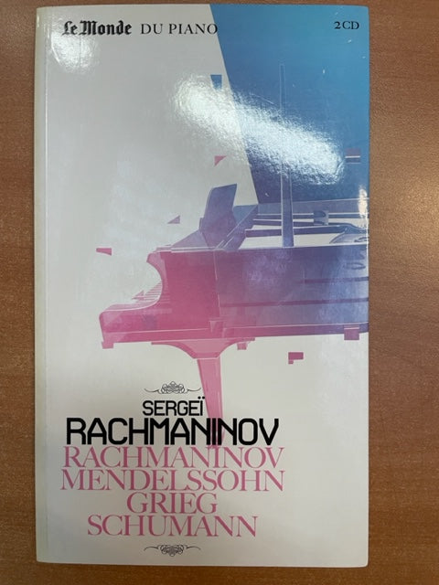 Rachmaninov, Mendelsohn, Grieg, Schumann Livret + 2CD