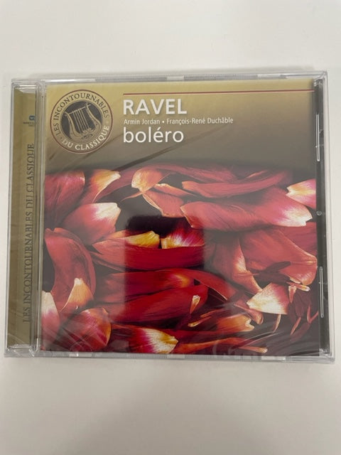 CD Maurice Ravel Bolero, La Valse, Ma Mère l'Oye, Concerto pour piano dirigé par Armin Jordan