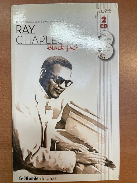 Francis André Ray Charles Black Jack Livret + 2 CD