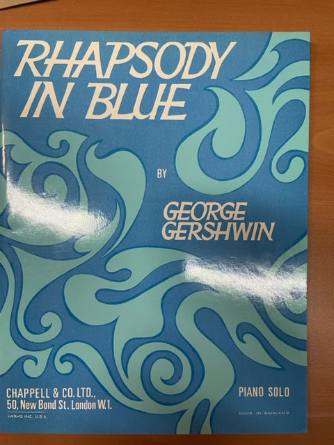 George Gershwin Rhapsody in Blue partition piano