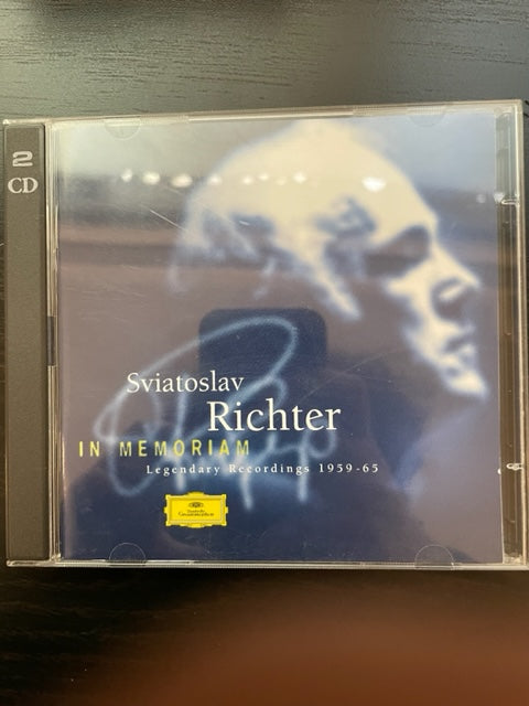 2 CD Sviatoslav Richter: Legendary Recordings 1959-65