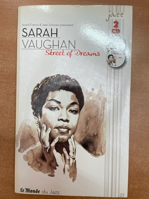 Sarah Vaughan Street of Dreams Livret + 2 CD