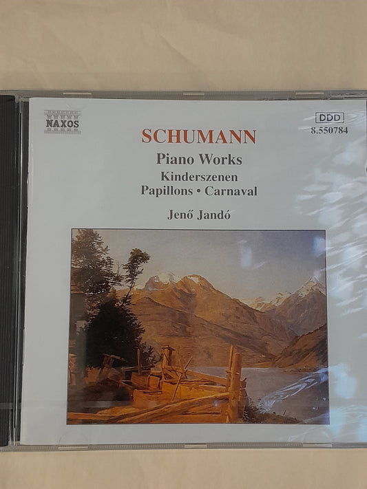 CD Robert Schumann Piano works : Scènes d'enfants, Papillons, Carnaval