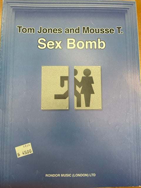 Partition de Tom JONES : Sex bomb piano chant guitare