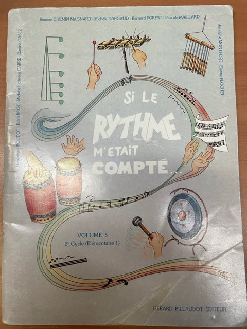 Si le rythme m'était compté Volume 5