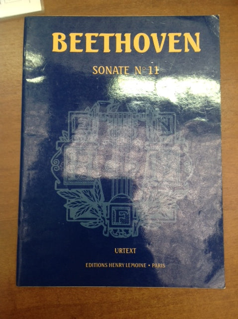 Beethoven Sonate n° 11 opus 22 partition piano