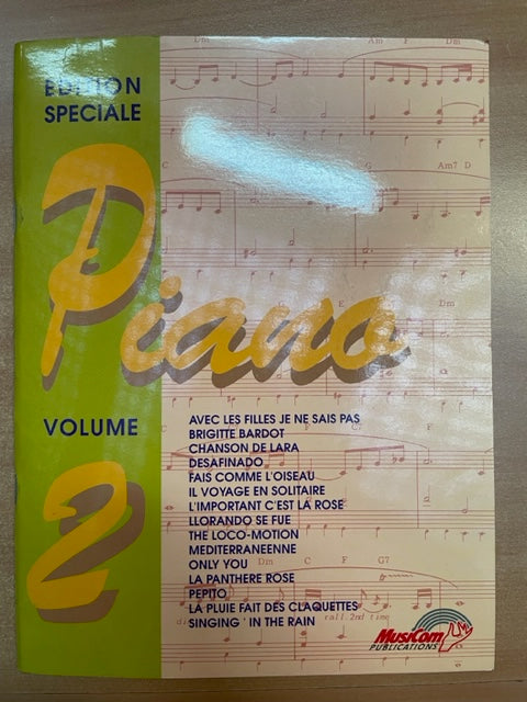 Edition spéciale Piano volume 2 - 15 célèbres morceaux partition piano et guitare