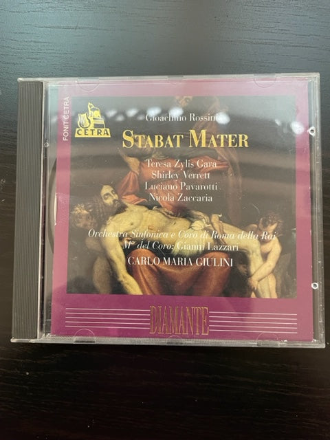 CD Gioacchino Rossini Stabat Mater per soli, coro a quattro voci miste e orchestra