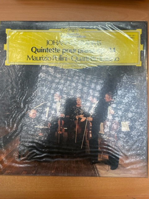 Vinyle Johannes Brahms Maurizio Pollini Quintette avec piano opus 34