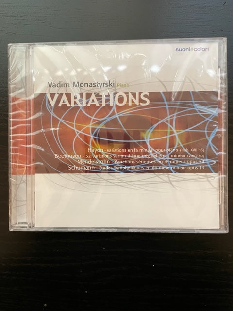 CD Vadim Monastyrski Variations pour piano