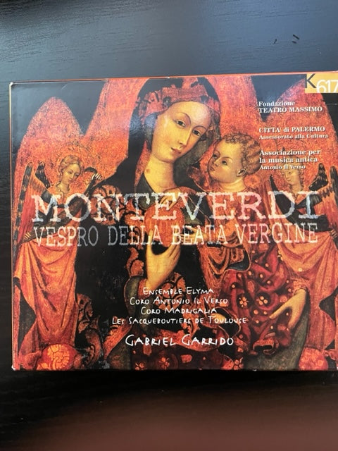 2 CD Claudio Monteverdi Vespro della beata Vergine Ensemble Elyma