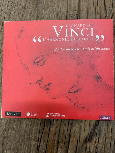 CD Doulce Mémoire Léonard de Vinci l'harmonie du monde