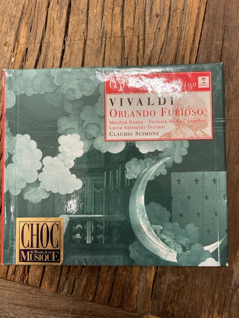 CD Antonio Vivaldi Orlando Furioso (extraits) avec livret